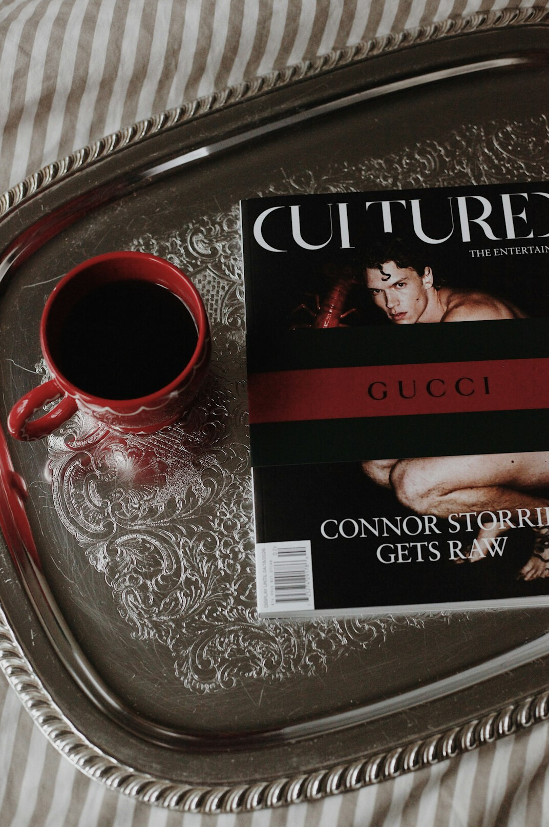 media celebrity on magazine cover